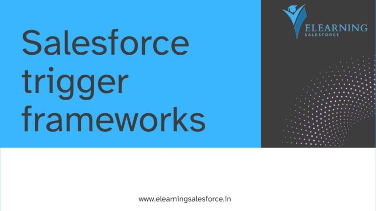 Read more about the article Mastering Salesforce Trigger Frameworks: Boosting Efficiency and Code Quality