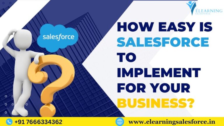 Read more about the article Is it easy to Salesforce Implementation to your business?